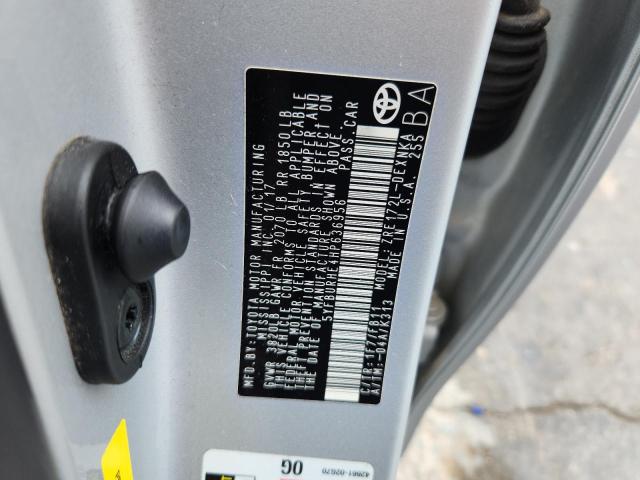 2017 TOYOTA COROLLA L - 5YFBURHE4HP636956