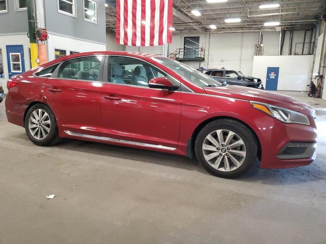 Vin: 5npe34af0fh083870, lot: 57268605, hyundai sonata sport 20154