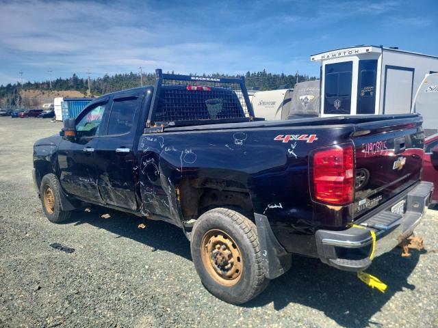CHEVROLET SILVERADO 2017 black  flexible fuel 1GC2KUEG3HZ294016 photo #3