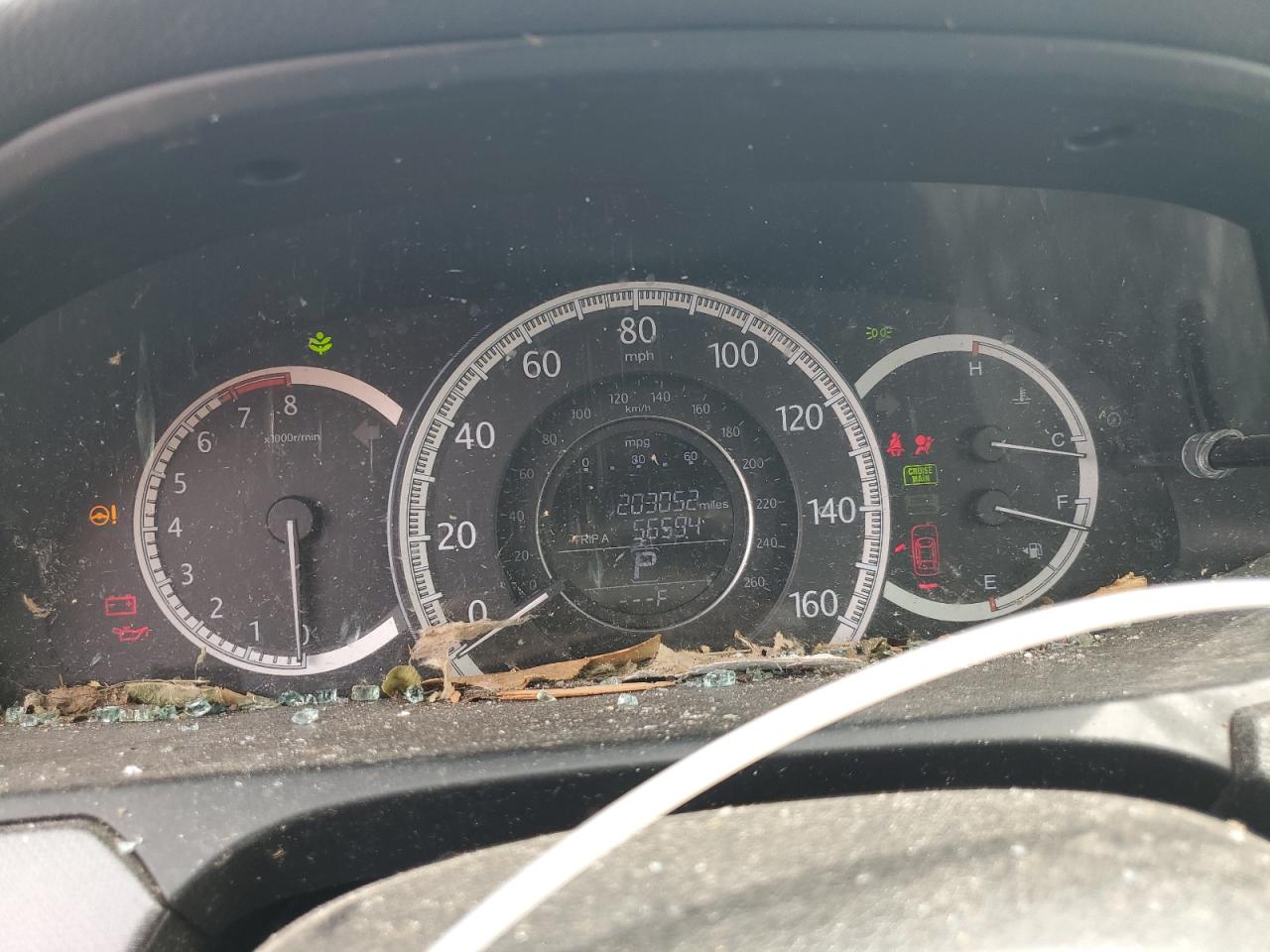 Lot #3305369314 2014 HONDA ACCORD LX