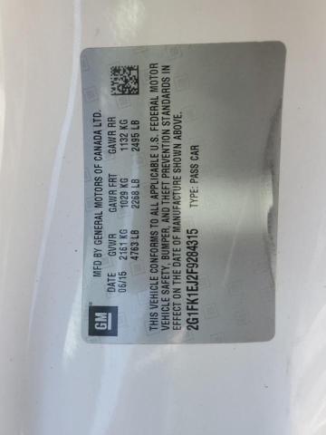 2015 CHEVROLET CAMARO 2SS 2G1FK1EJ2F9284315