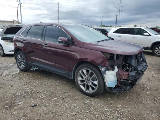 Vin: 2fmpk4k80hbc25706, lot: 55484485, ford edge titanium 20174