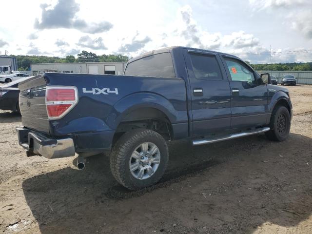FORD F150 SUPER 2009 blue  flexible fuel 1FTPW14V99FB14727 photo #4