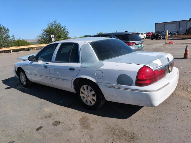 MERCURY GRAND MARQ 2003 white  gas 2MEFM75W93X701046 photo #3