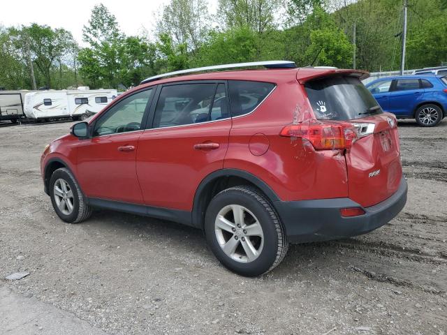 Vin: jtmrfrev3ed095796, lot: 55376945, toyota rav4 xle 20142