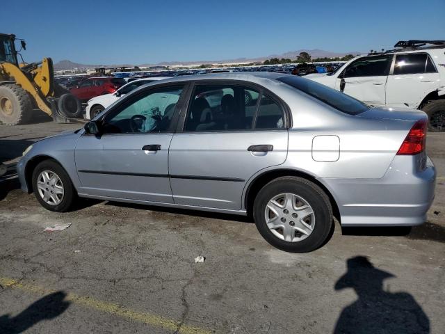 HONDA CIVIC DX V 2004 silver sedan 4d gas 2HGES16394H619190 photo #3