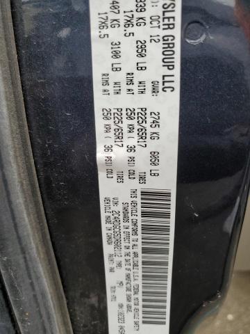 2013 DODGE GRAND CARA - 2C4RDGCG5DR602112