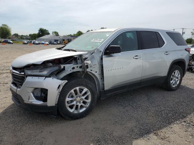 CHEVROLET TRAVERSE L 2022 silver  gas 1GNERFKW4NJ170399 photo #1