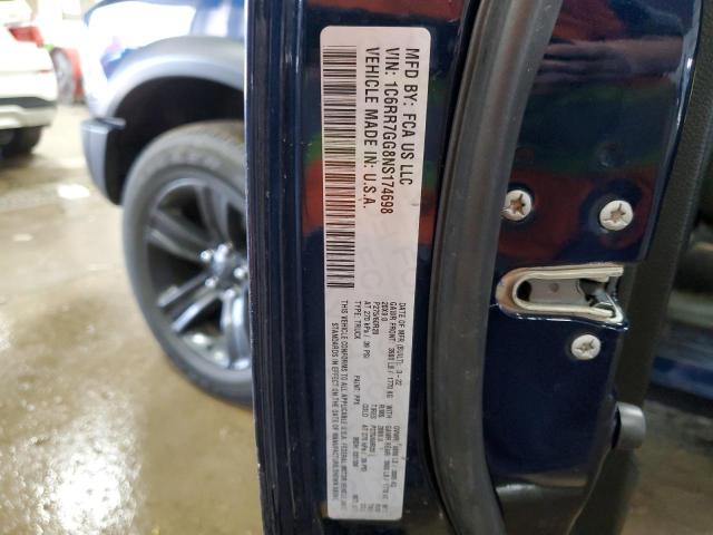 2022 RAM 1500 CLASS 1C6RR7GG8NS174698