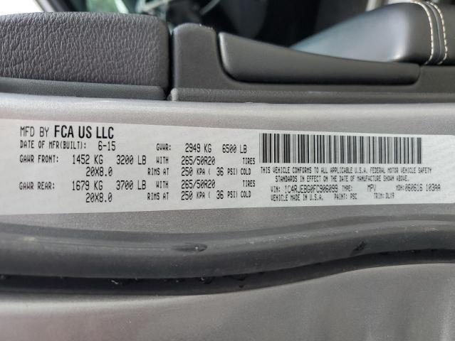 2015 JEEP GRAND CHER - 1C4RJEBG0FC906099