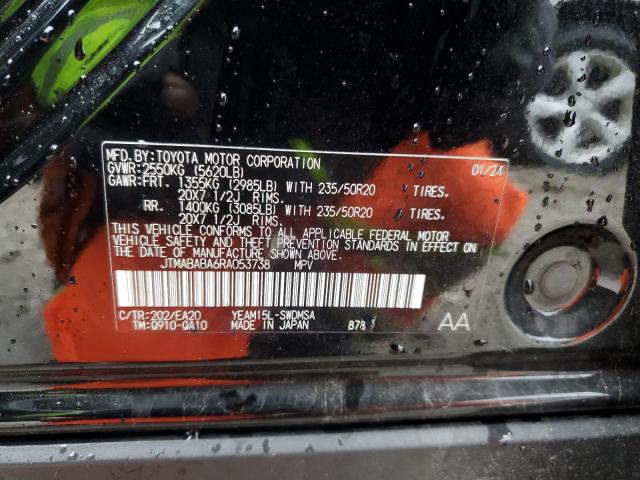 2024 SUBARU SOLTERRA P JTMABABA6RA053738