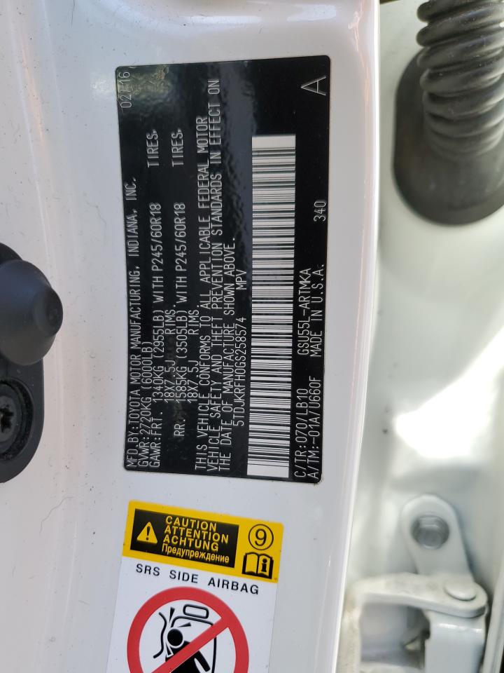 TOYOTA HIGHLANDER XLE