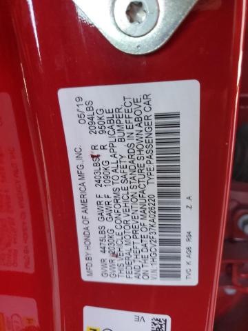 2019 HONDA ACCORD SPO - 1HGCV2F37KA026220