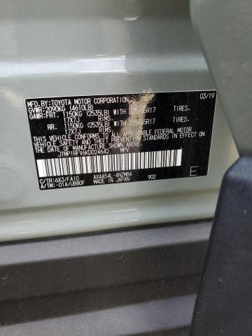 2019 TOYOTA RAV4 XLE - JTMP1RFV6KD024642
