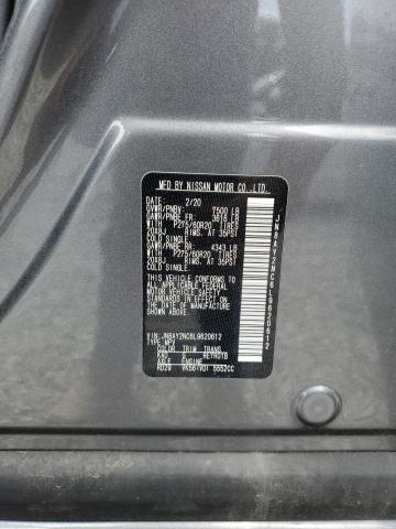 2020 NISSAN ARMADA SV JN8AY2NC6L9620612