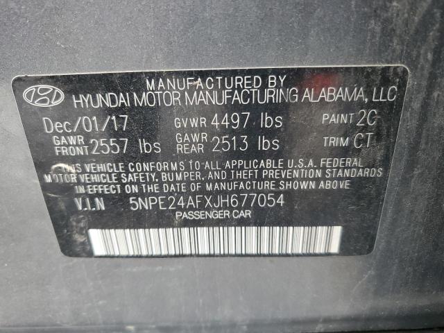 2018 HYUNDAI SONATA SE - 5NPE24AFXJH677054