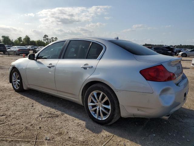 INFINITI G37 2009 silver sedan 4d gas JNKCV61F39M357536 photo #3