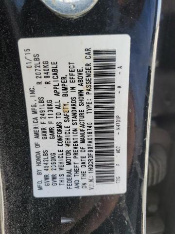 2015 HONDA ACCORD EXL - 1HGCR3F80FA016740