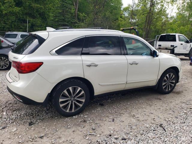 Vin: 5fryd4h41gb034738, lot: 58234935, acura mdx technology 20163