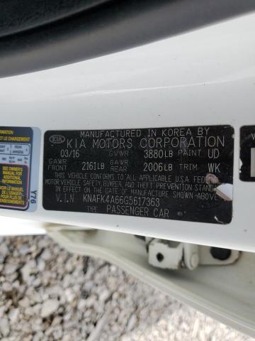 2016 KIA FORTE LX - KNAFK4A66G5617363