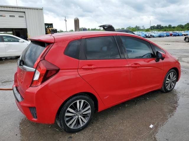 HONDA FIT EX 2016 red  gas JHMGK5H78GX004644 photo #4