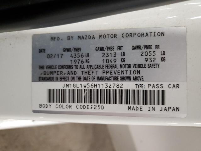 2017 MAZDA 6 GRAND TO JM1GL1W56H1132782