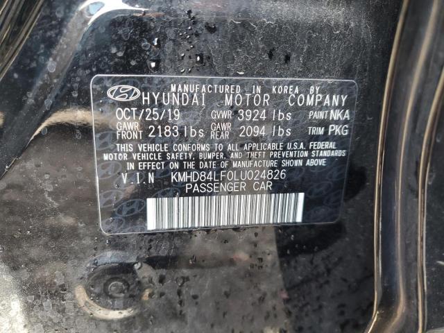 2020 HYUNDAI ELANTRA SE - KMHD84LF0LU024826