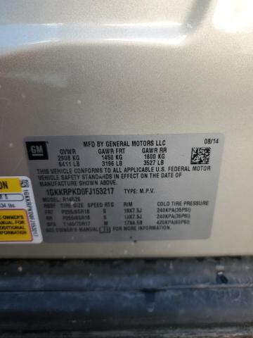 2015 GMC ACADIA SLE - 1GKKRPKD0FJ153217