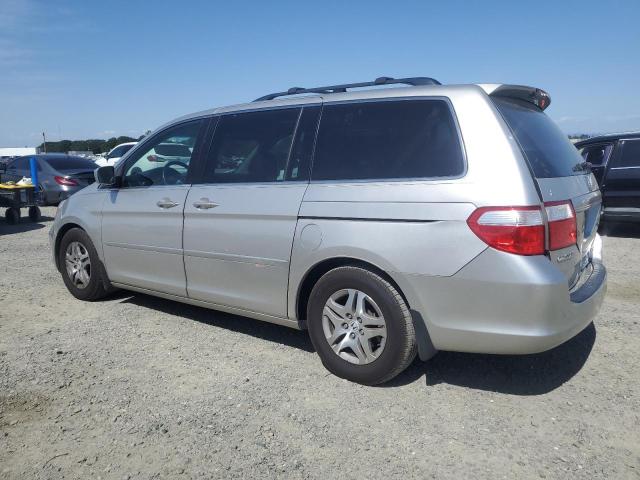 HONDA ODYSSEY EX 2007 silver  gas 5FNRL38787B436074 photo #3
