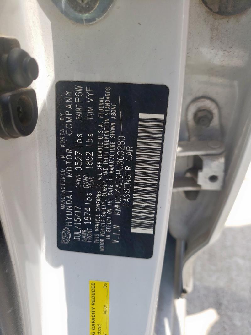 2017 HYUNDAI ACCENT SE - KMHCT4AE6HU363280