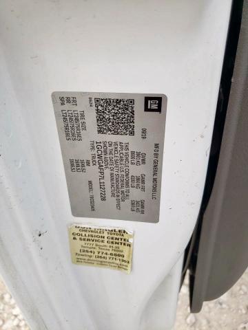 2020 CHEVROLET EXPRESS G2 - 1GCWGAFP7L1127228
