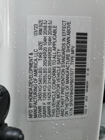 2023 HONDA PASSPORT E 5FNYF8H0XPB017677
