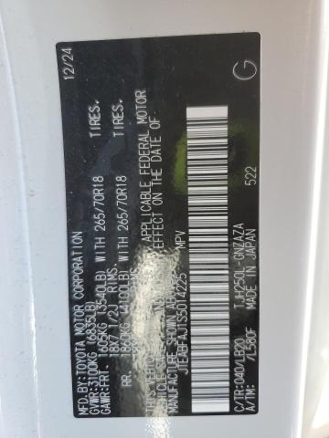 2025 TOYOTA LAND CRUIS JTEABFAJ1S5014225