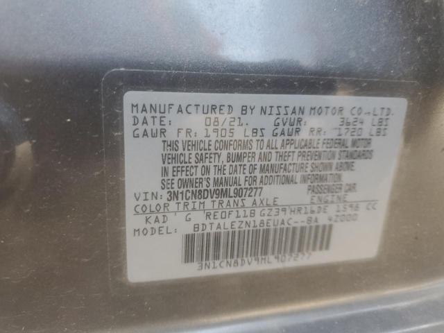 2021 NISSAN VERSA S - 3N1CN8DV9ML907277