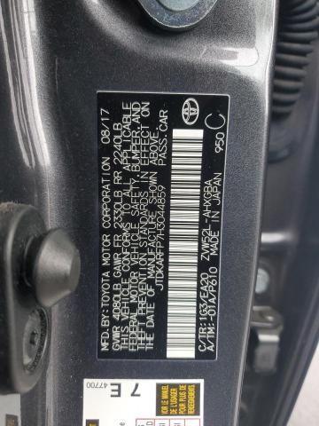 2017 TOYOTA PRIUS PRIM JTDKARFP7H3044859