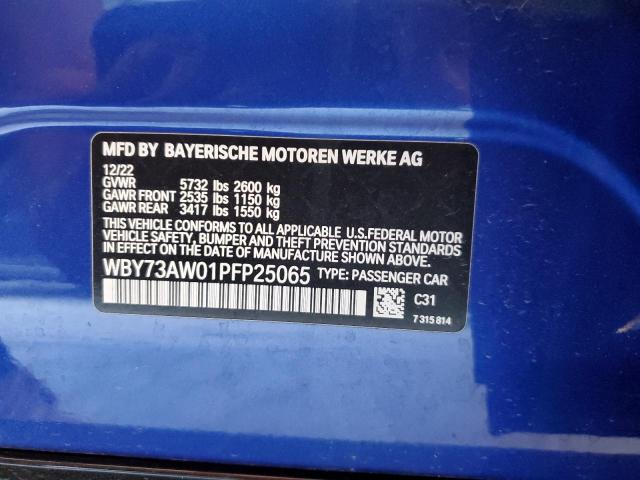 2023 BMW I4 EDRIVE - WBY73AW01PFP25065