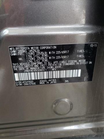 2015 TOYOTA RAV4 LE - JTMZFREV5FD080511