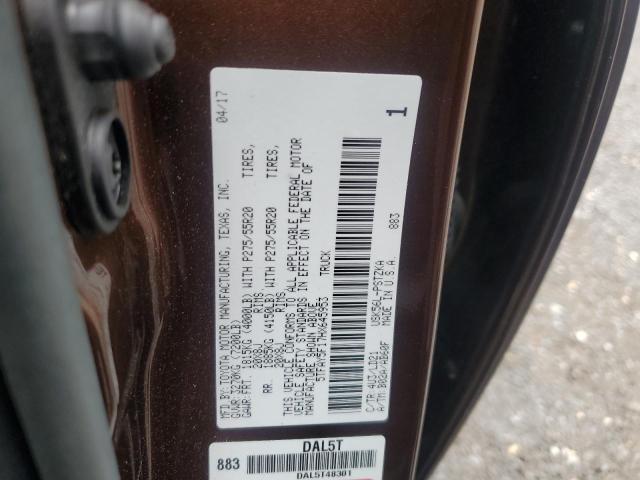 2017 TOYOTA TUNDRA CRE 5TFAY5F17HX645953