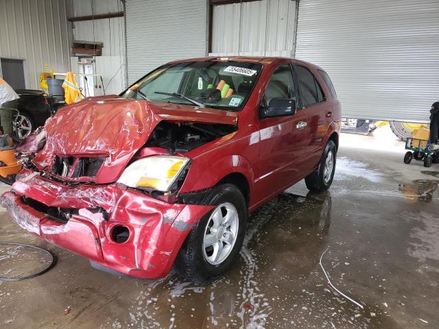 KIA SORENTO LX 2009 red  gas KNDJD735695881991 photo #1