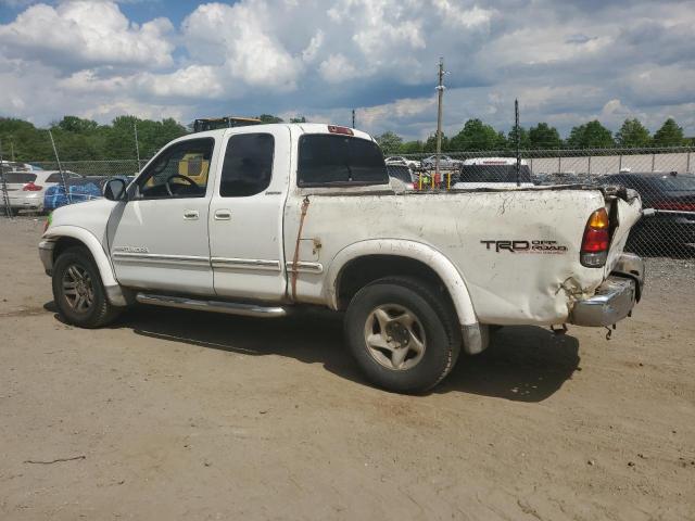 TOYOTA TUNDRA ACC 2001 white  gas 5TBBT48181S195471 photo #3