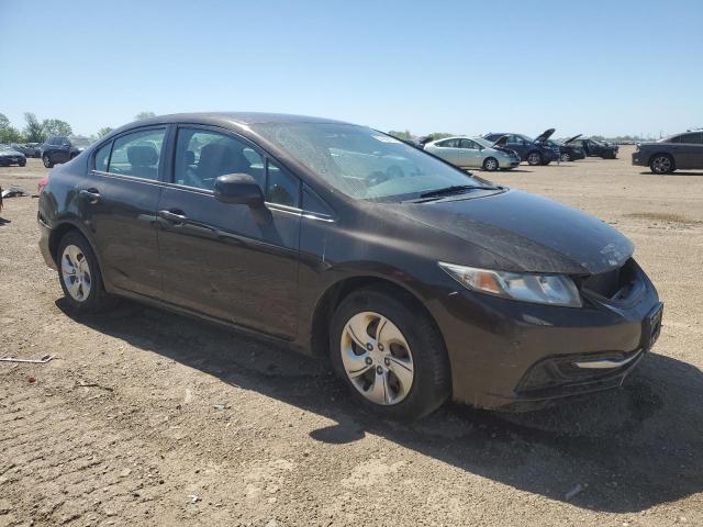 Vin: 2hgfb2f51dh589100, lot: 57288795, honda civic lx 20134