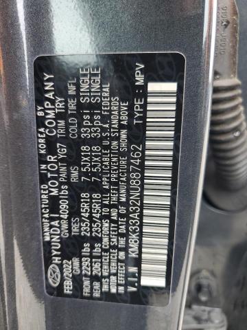 2022 HYUNDAI KONA N LIN KM8K33A32NU887462
