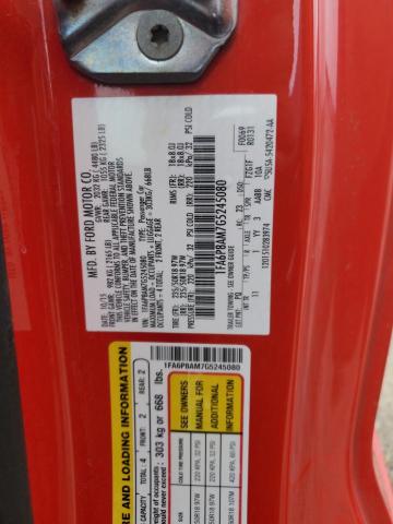 2016 FORD MUSTANG - 1FA6P8AM7G5245080