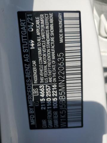 2021 MERCEDES-BENZ CLA AMG 35 - W1K5J5BB5MN220635