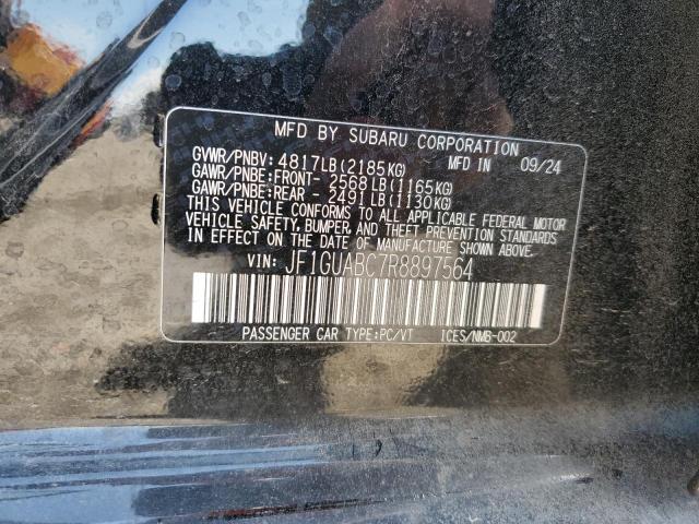 2024 SUBARU IMPREZA JF1GUABC7R8897564