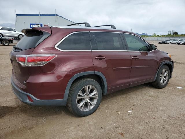 Vin: 5tdkkrfh0fs097839, lot: 57030755, toyota highlander xle 20153