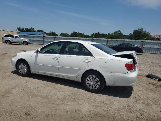 TOYOTA CAMRY LE 2005 white  gas 4T1BE32K45U024498 photo #3