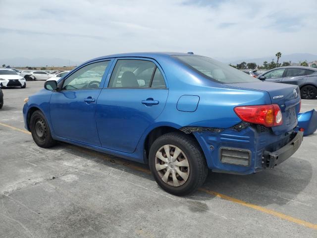 TOYOTA COROLLA BA 2009 blue  gas JTDBL40E399025678 photo #3