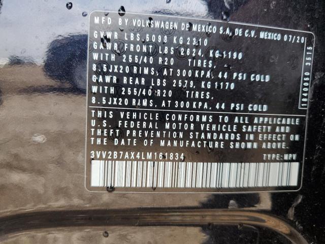 2020 VOLKSWAGEN TIGUAN SE #3318879931