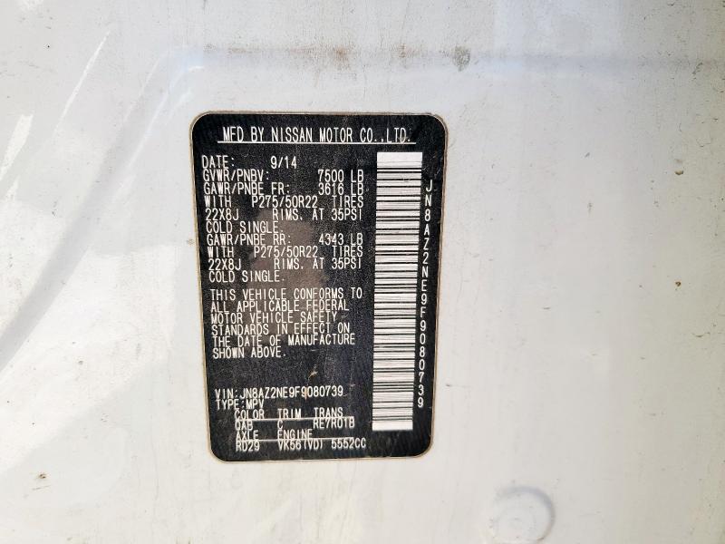 2015 INFINITI QX80 JN8AZ2NE9F9080739